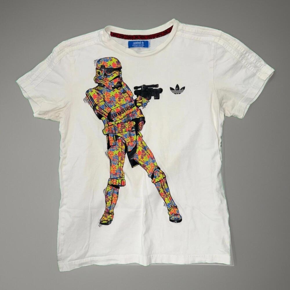 Star Wars Storm Trooper Adidas Originals RARE Limited Edition T-Shirt Size Small